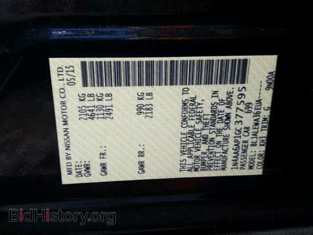 2016 NISSAN MAXIMA - VIN: 1N4AA6AP1GC377595 - Photo 10