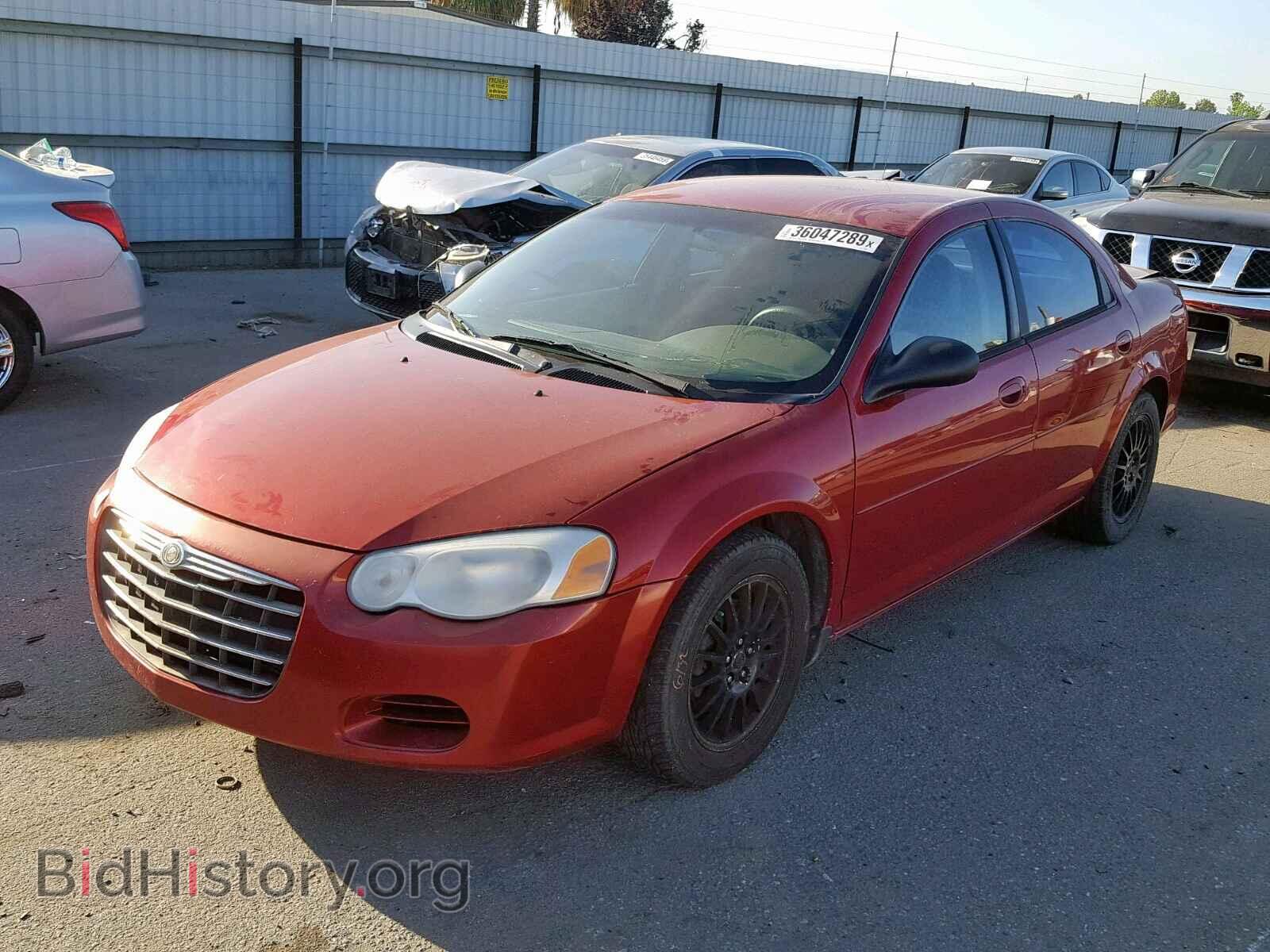 2006 CHRYSLER SEBRING - VIN: 1C3EL46X96N225560 - Фото 2
