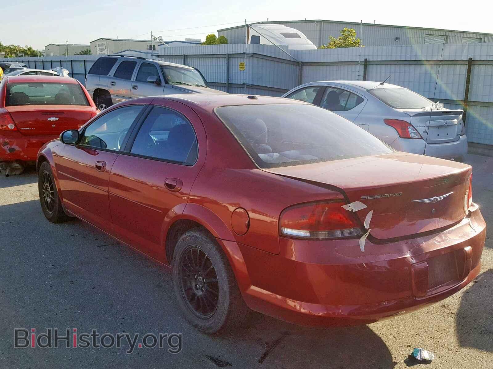 2006 CHRYSLER SEBRING - VIN: 1C3EL46X96N225560 - Фото 3