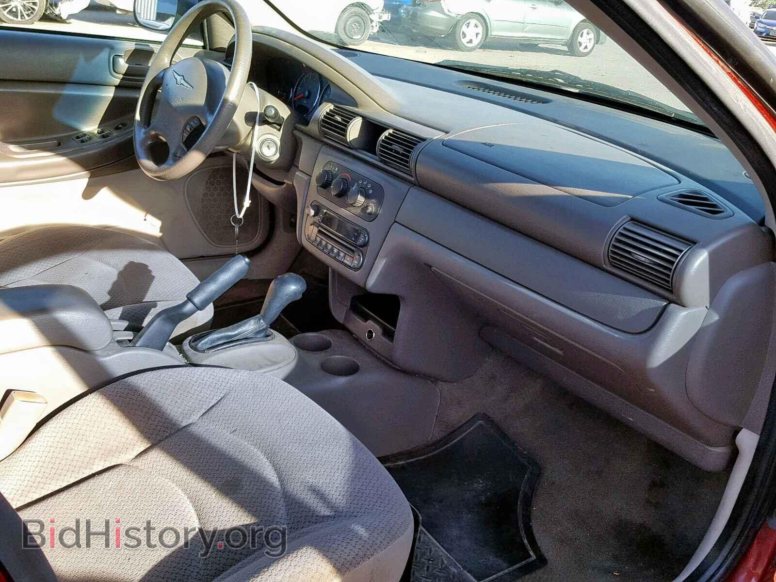 2006 CHRYSLER SEBRING - VIN: 1C3EL46X96N225560 - Фото 5