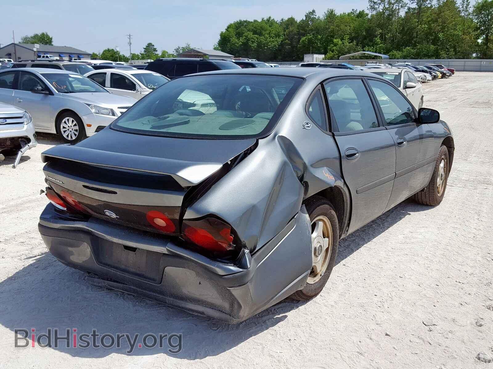 2005 CHEVROLET IMPALA - VIN: 2G1WF52E759111097 - Фото 4