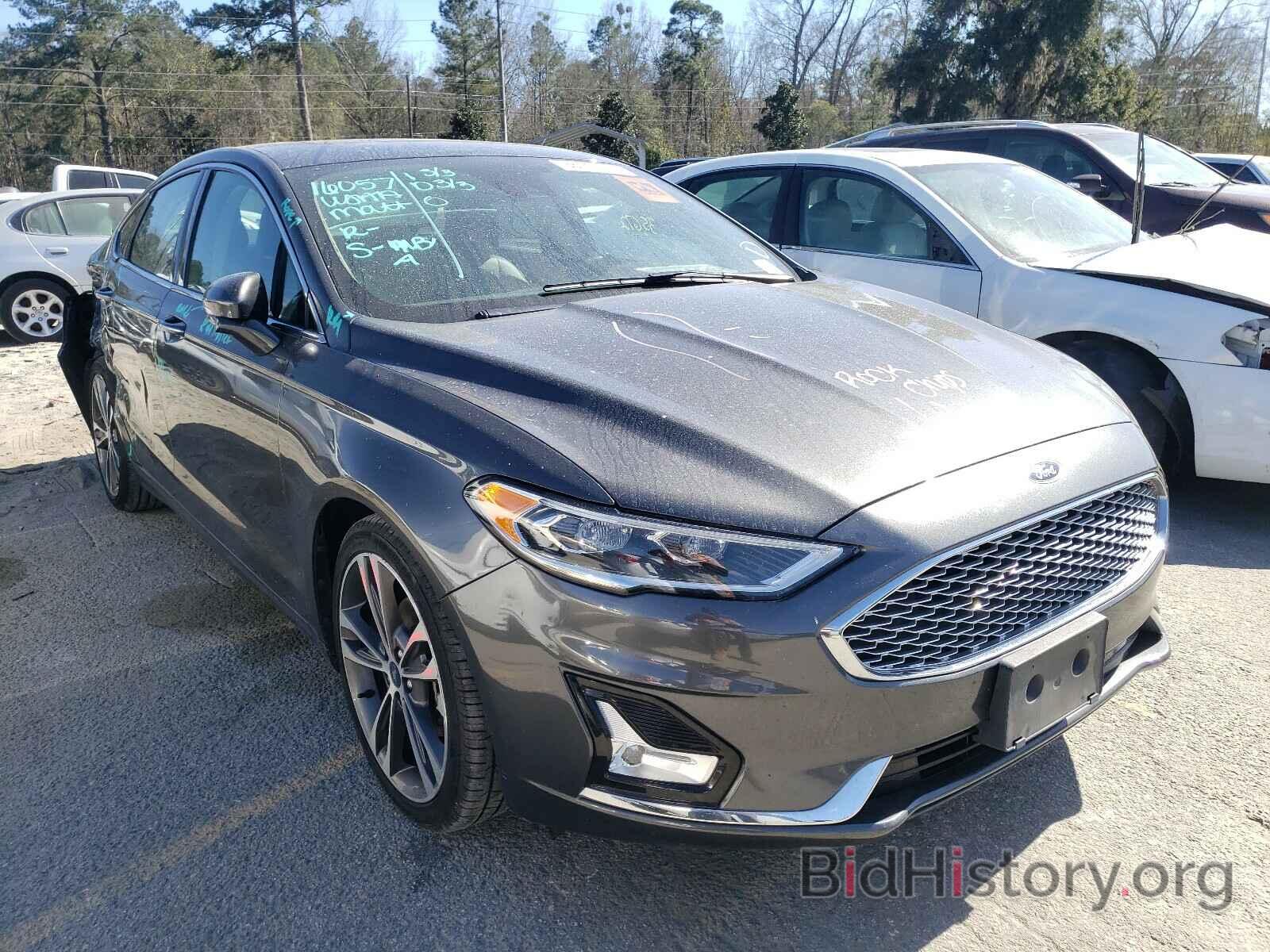 Фотография 3FA6P0D91KR187305 - FORD FUSION 2019