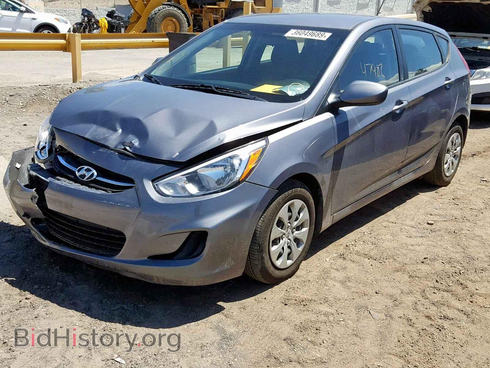 2017 HYUNDAI ACCENT - VIN: KMHCT5AE7HU322338 - Фото 2