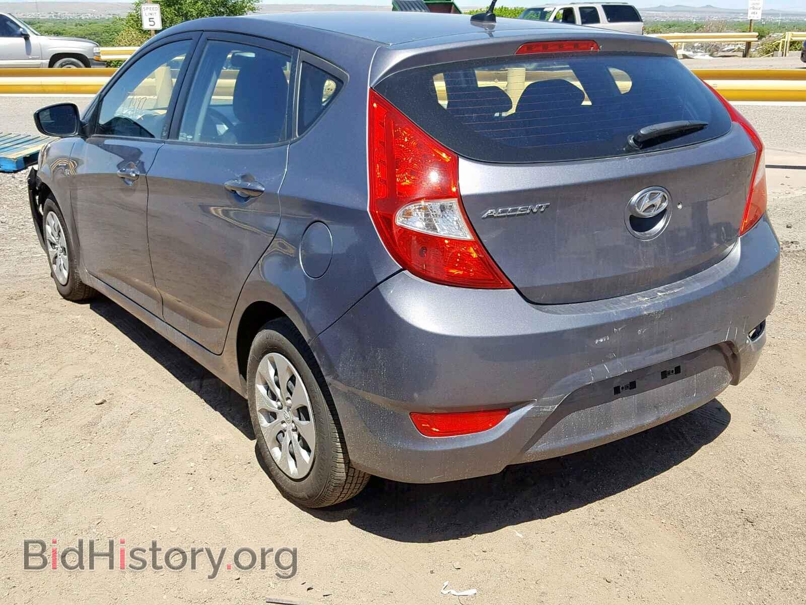 2017 HYUNDAI ACCENT - VIN: KMHCT5AE7HU322338 - Фото 3