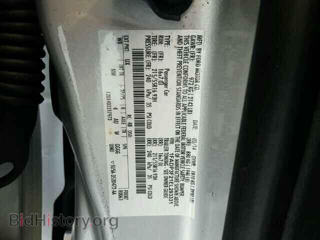 2014 FORD FOCUS - VIN: 1FADP3F21EL293331 - Photo 10