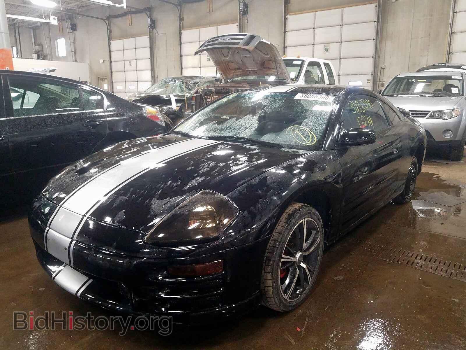 2000 MITSUBISHI ECLIPSE - VIN: 4A3AC44G7YE166893 - Photo 2
