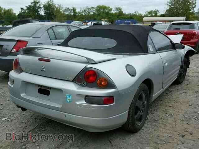 2003 MITSUBISHI ECLIPSE - VIN: 4A3AE45G23E021343 - Фото 4