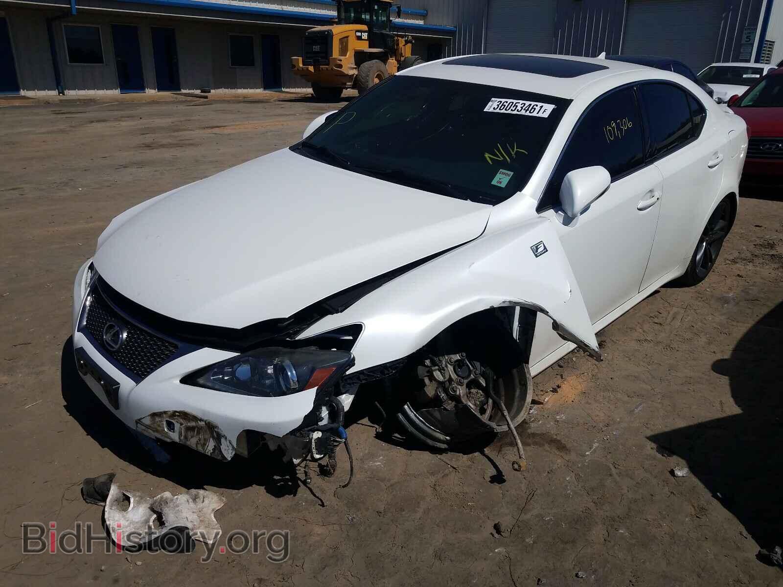 2012 LEXUS IS - VIN: JTHBF5C28C5177368 - Photo 2