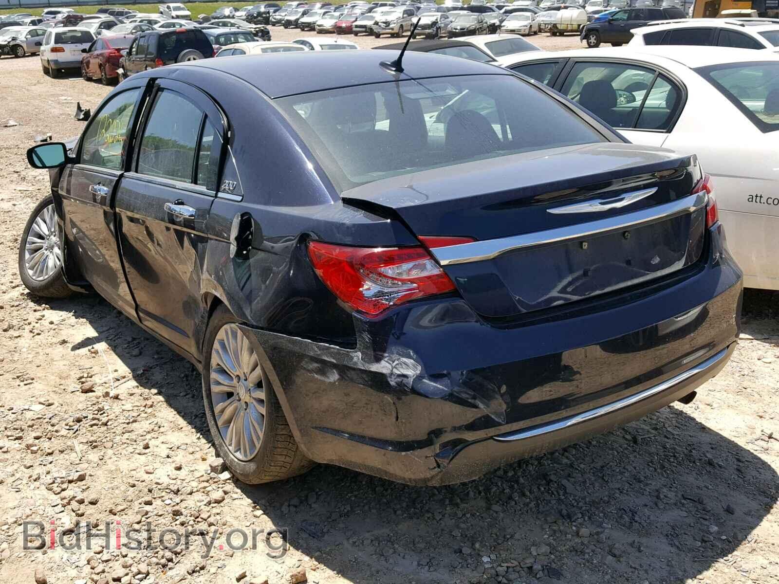 2012 CHRYSLER 200 - VIN: 1C3CCBCB0CN137786 - Фото 3