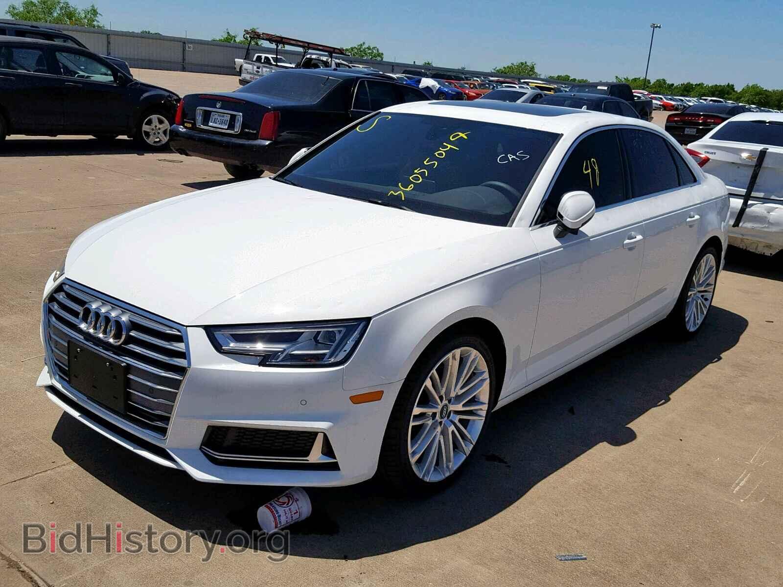 2019 AUDI A4 - VIN: WAUHMAF41KN005668 - Photo 2