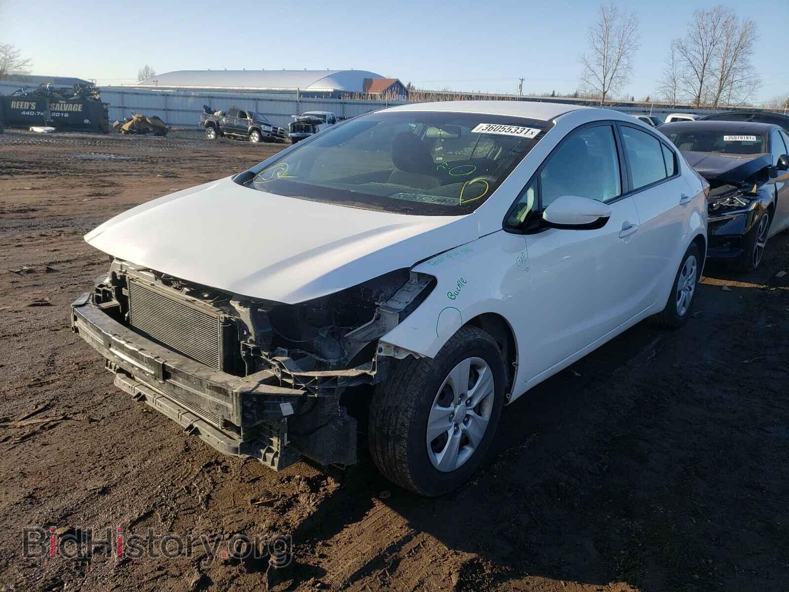 2017 KIA FORTE - VIN: 3KPFK4A79HE052334 - Фото 2