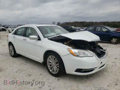 2013 Chrysler 200 200 Limite, white — VIN 1C3CCBCG5DN503710, Copart
