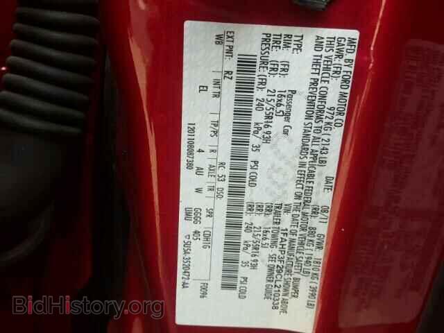 2012 FORD FOCUS - VIN: 1FAHP3F29CL210338 - Photo 10
