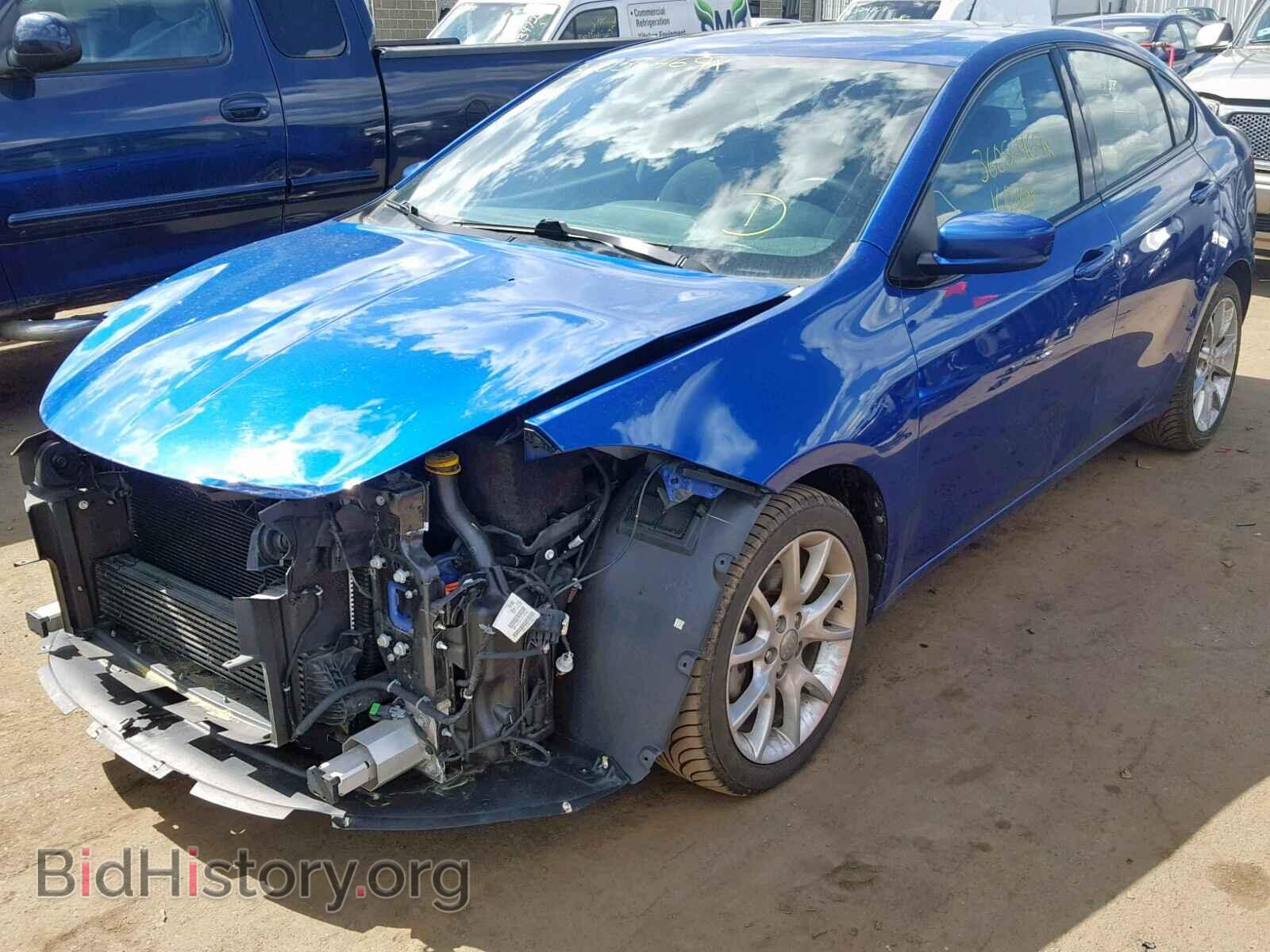 2013 DODGE DART - VIN: 1C3CDFBH9DD184302 - Фото 2