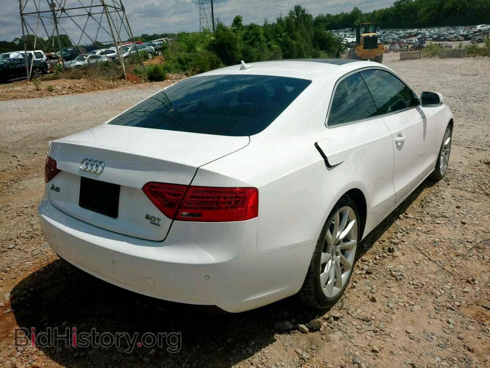 2013 AUDI A5 - VIN: WAUVFAFR9DA019210 - Фото 4