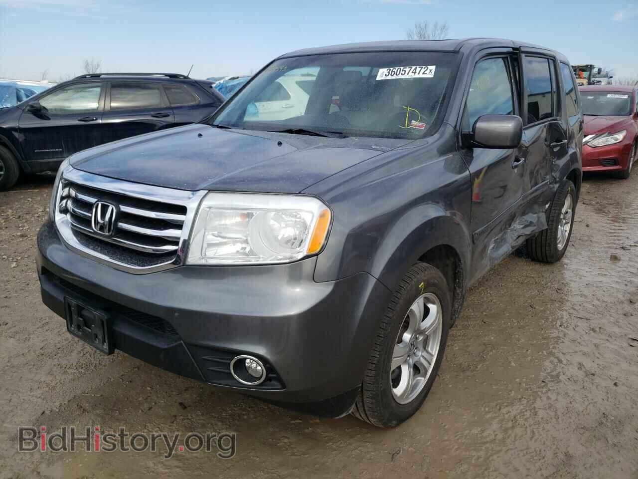 2012 HONDA PILOT - VIN: 5FNYF4H65CB039593 - Фото 2