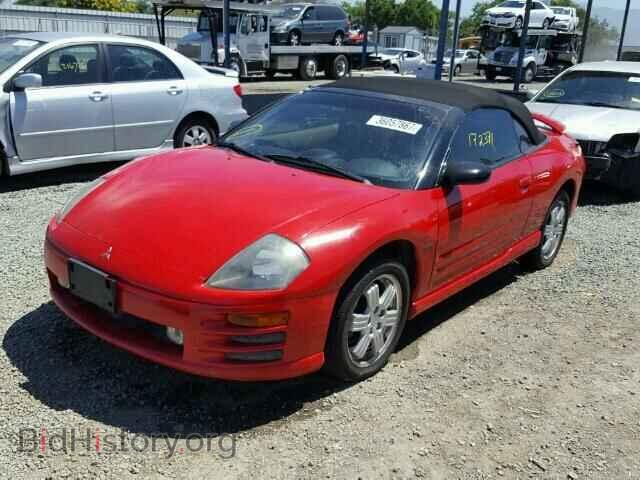 2001 MITSUBISHI ECLIPSE - VIN: 4A3AE85H61E107039 - Фото 2