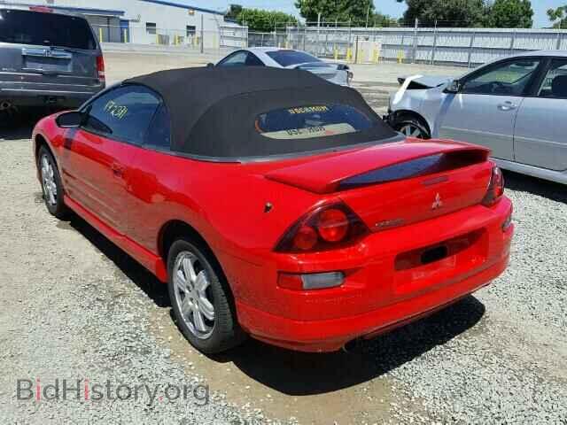 2001 MITSUBISHI ECLIPSE - VIN: 4A3AE85H61E107039 - Фото 3