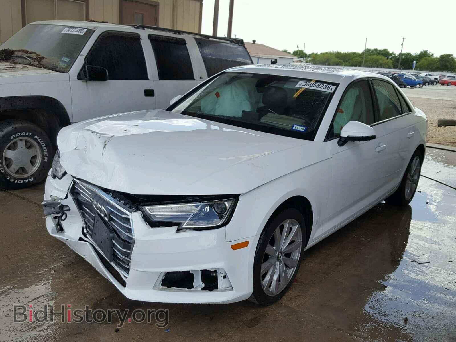 2017 AUDI A4 - VIN: WAUGMAF43HN053757 - Фото 2