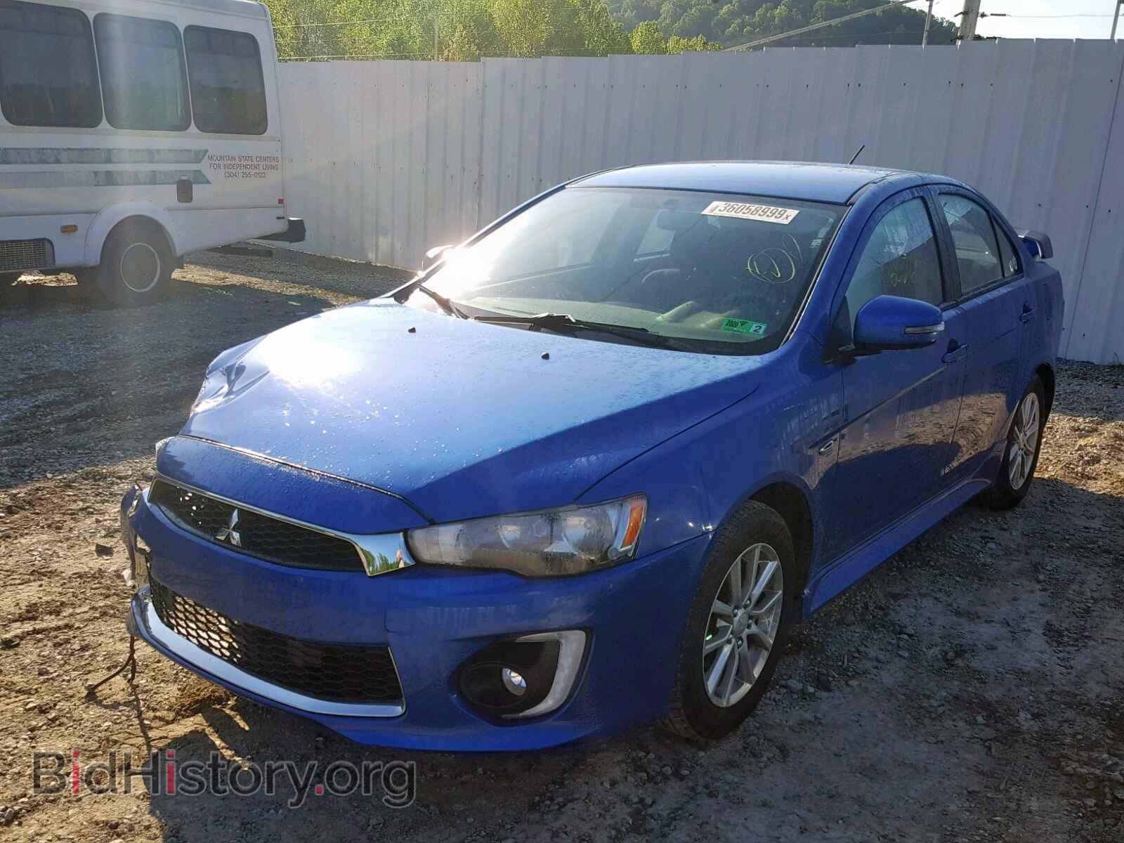 2016 MITSUBISHI LANCER - VIN: JA32V2FW9GU003255 - Фото 2