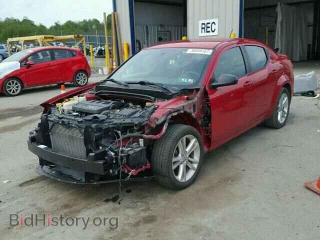 2014 DODGE AVENGER - VIN: 1C3CDZAB4EN237840 - Фото 2