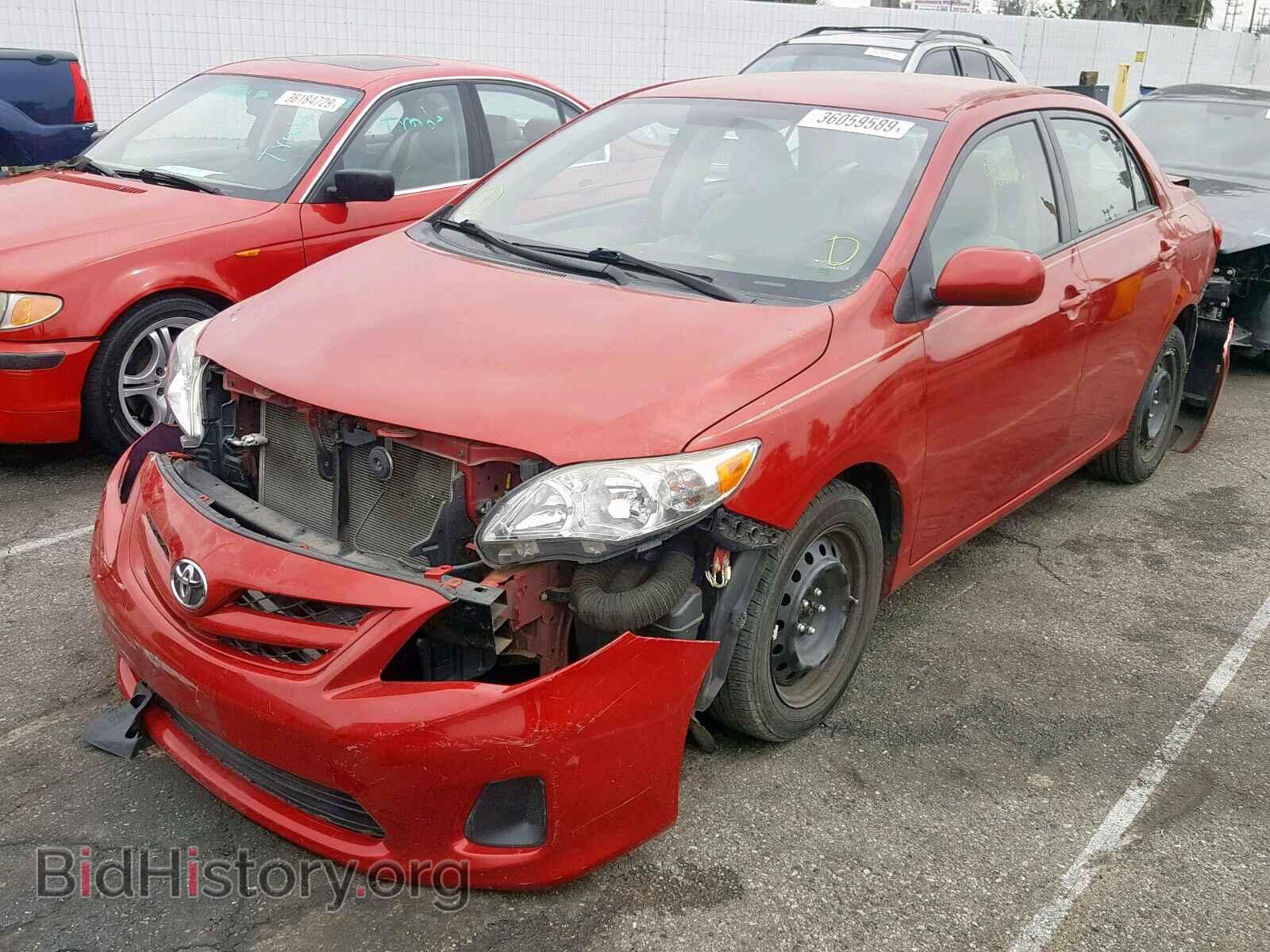 2012 TOYOTA COROLLA BA - VIN: 5YFBU4EE6CP048296 - Фото 2