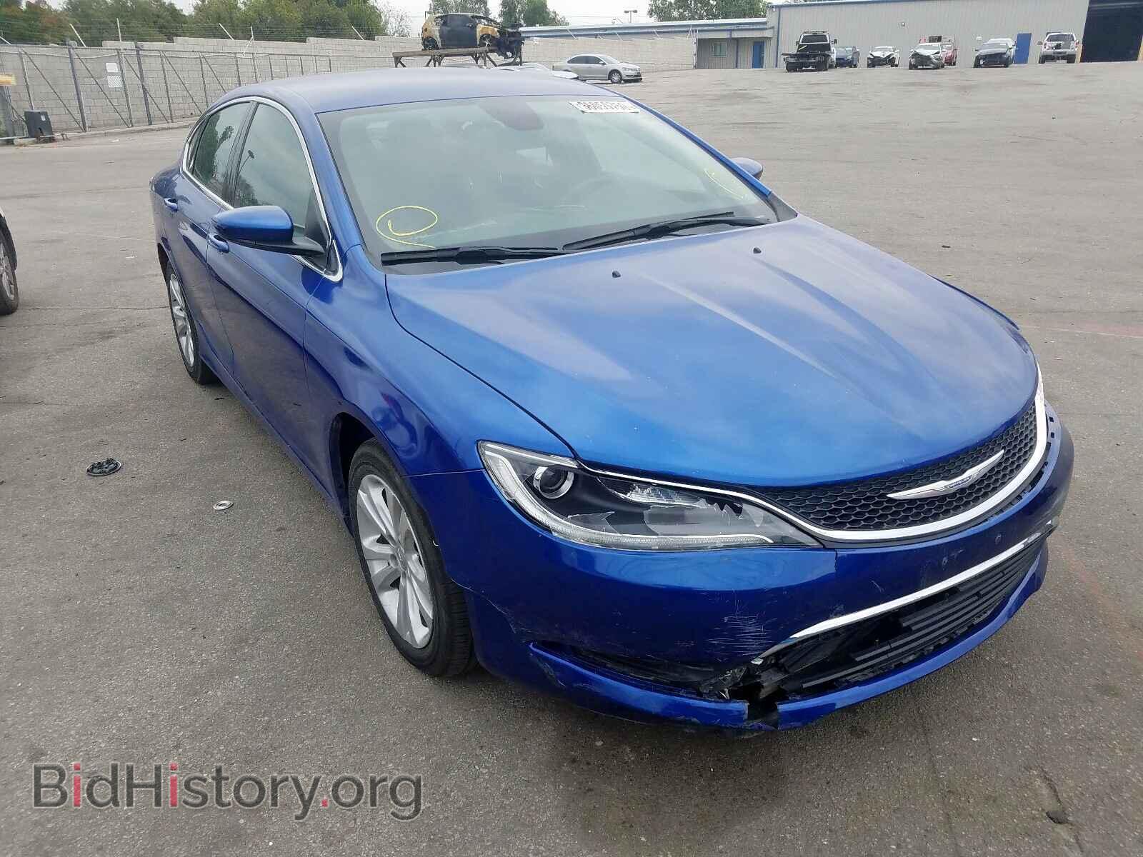 Фотография 1C3CCCAB0FN703877 - CHRYSLER 200 2015