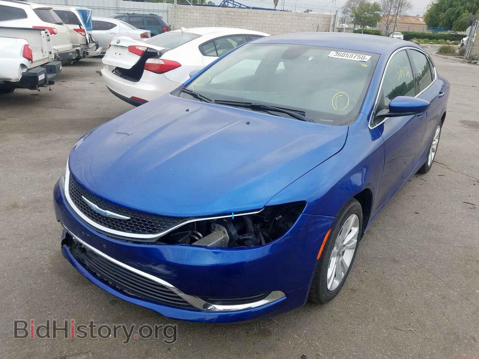 2015 CHRYSLER 200 - VIN: 1C3CCCAB0FN703877 - Фото 2