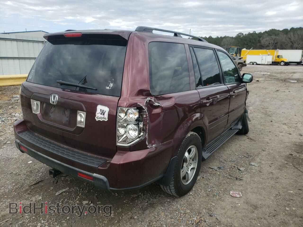 2007 HONDA PILOT - VIN: 5FNYF28637B018574 - Фото 4