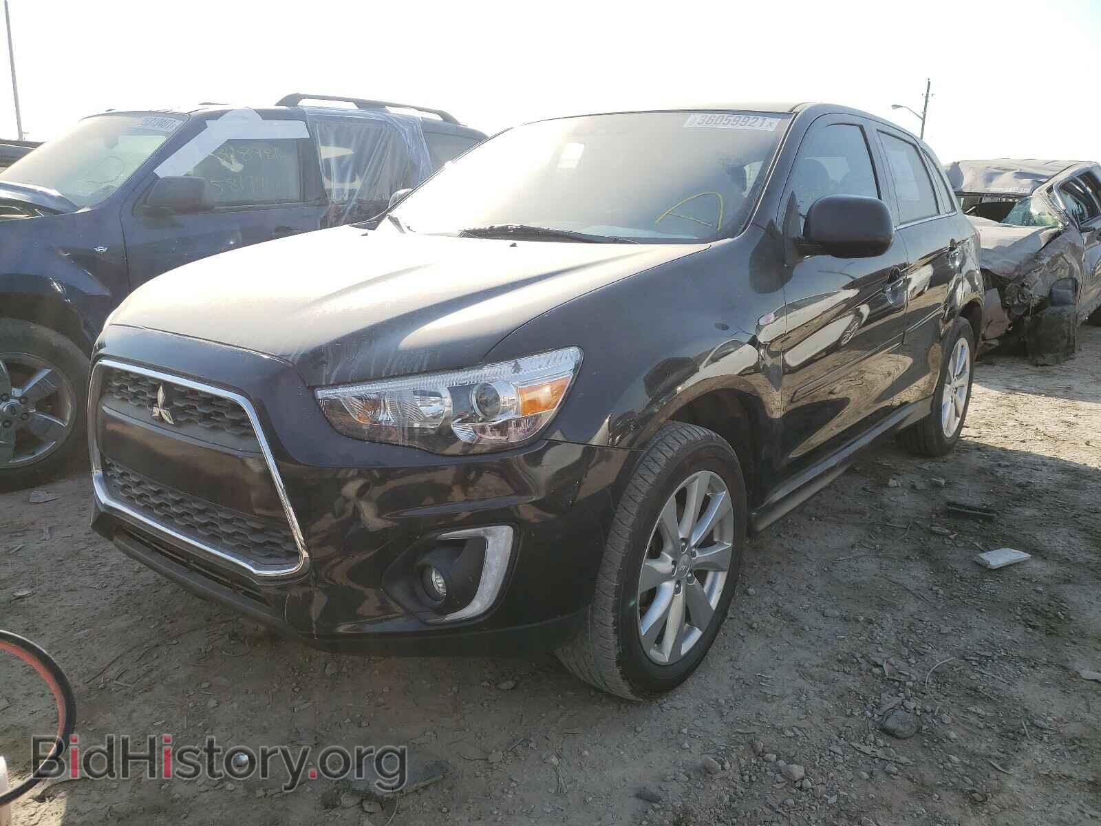 2015 MITSUBISHI OUTLANDER - VIN: 4A4AR4AU9FE057725 - Фото 2