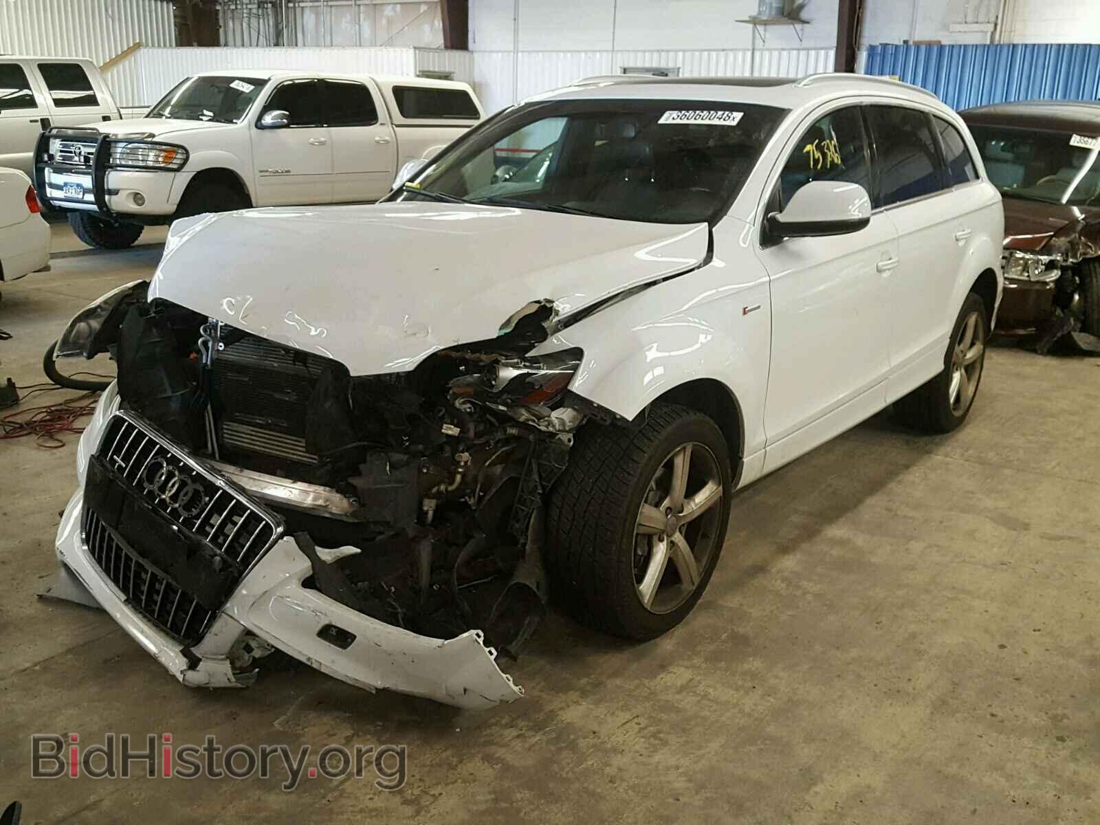 2012 AUDI Q7 - VIN: WA1DGAFE0CD008659 - Фото 2