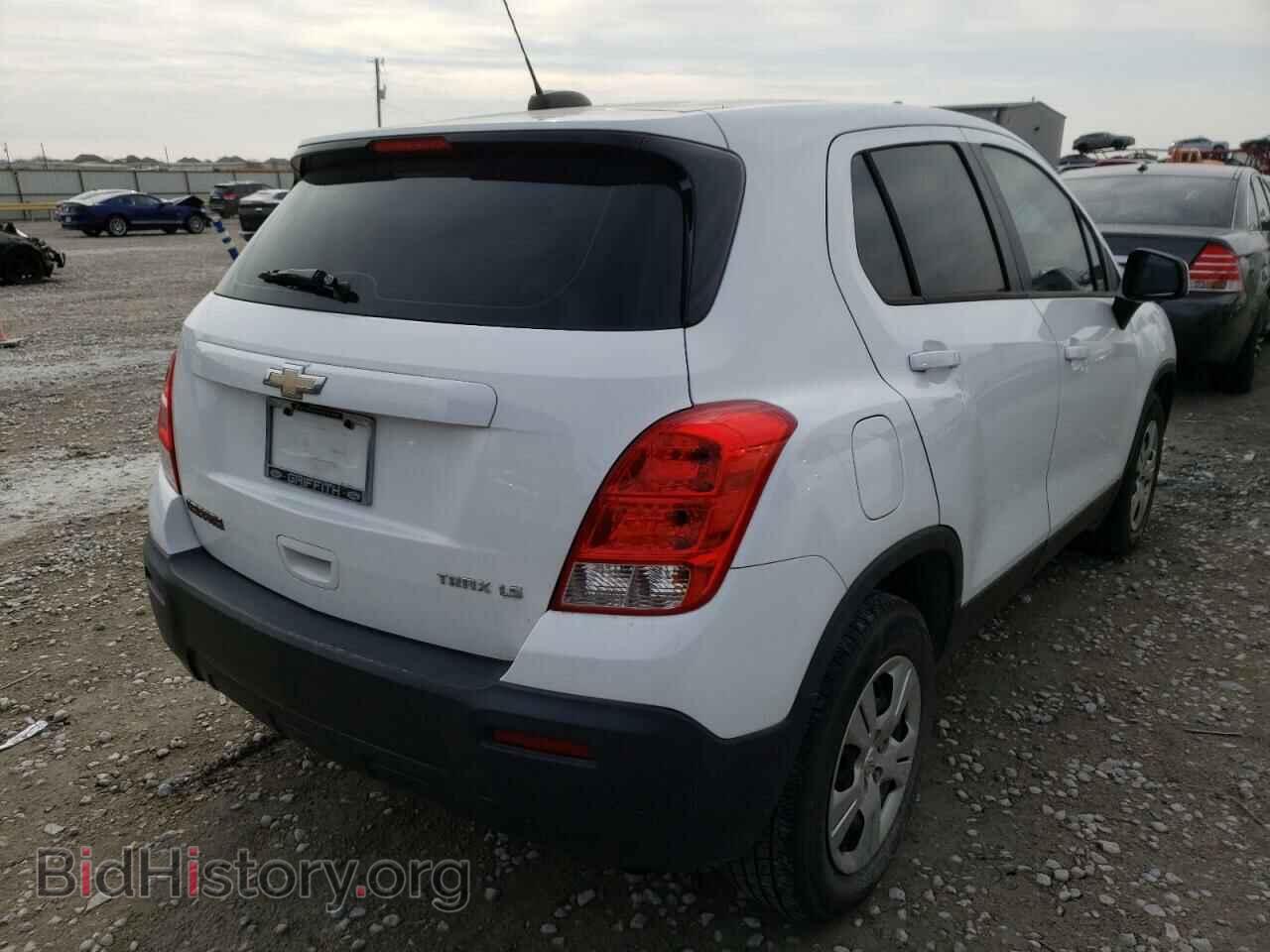 2015 CHEVROLET TRAX - VIN: 3GNCJKSB3FL225018 - Фото 4