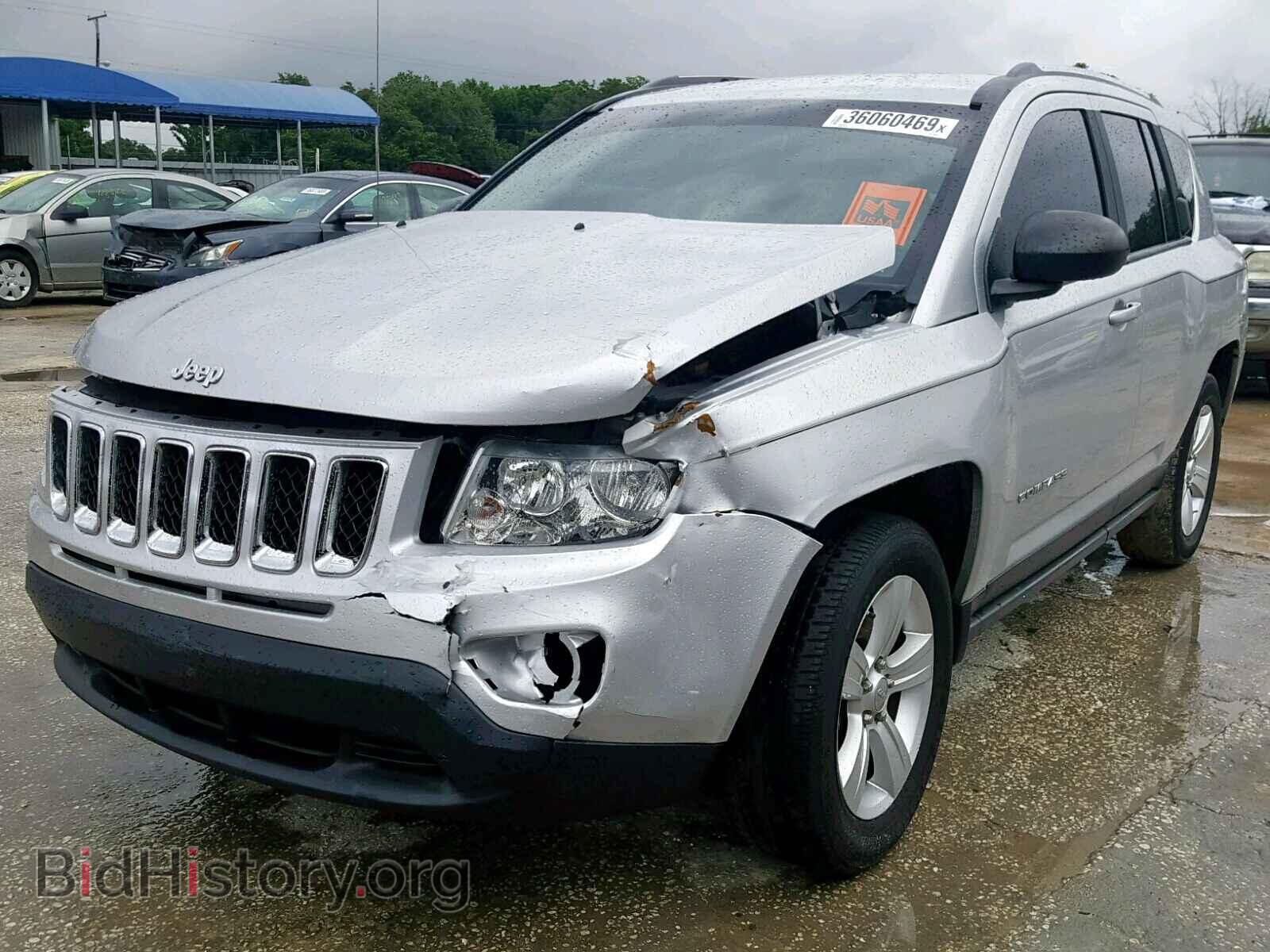 2012 JEEP COMPASS SP - VIN: 1C4NJCBA5CD634444 - Фото 2