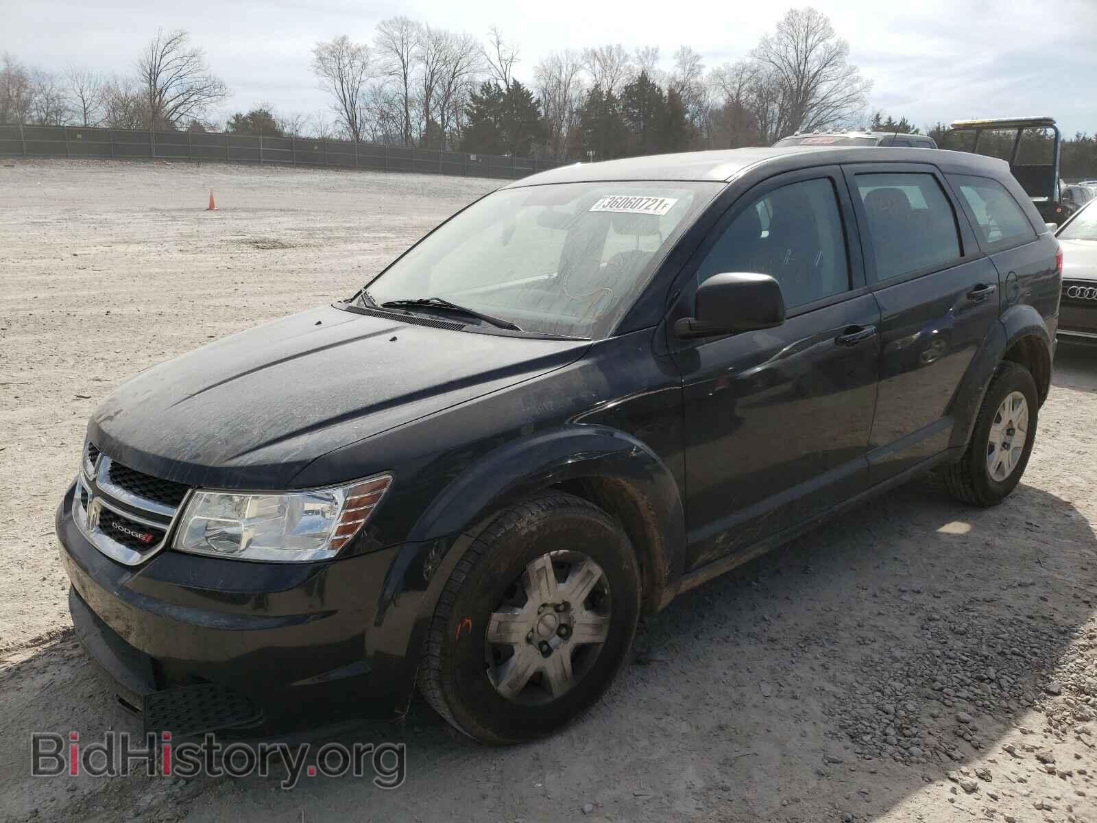 2012 DODGE JOURNEY - VIN: 3C4PDCAB7CT362693 - Фото 2