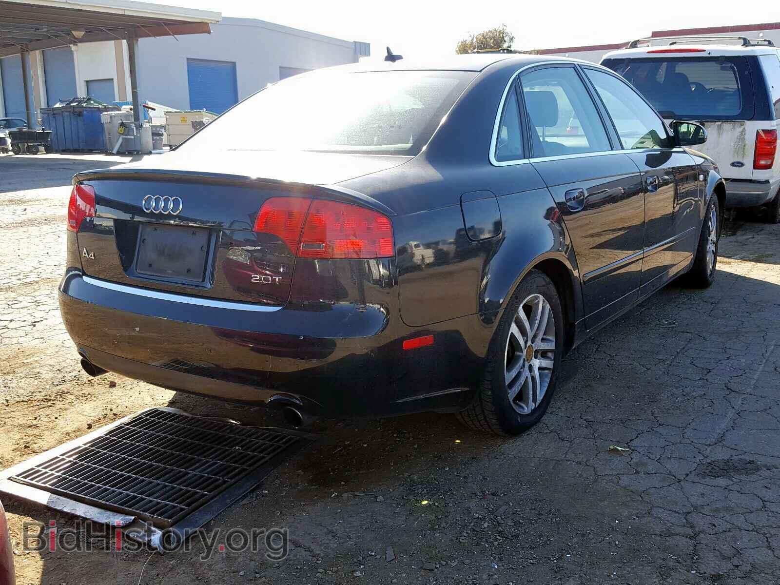 2007 AUDI A4 - VIN: WAUAF78E27A208457 - Фото 4