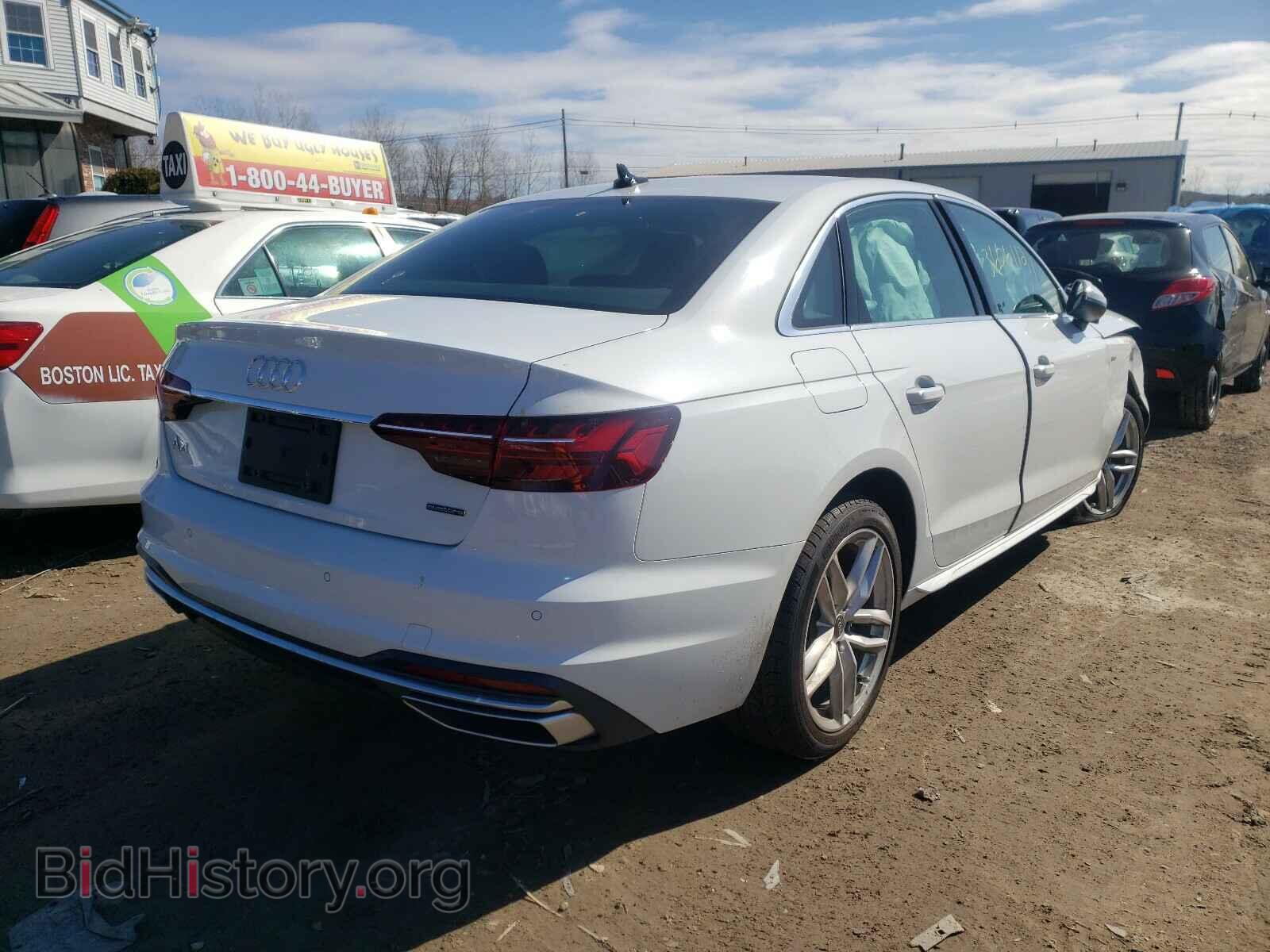 2021 AUDI A4 - VIN: WAUDAAF49MN007498 - Фото 4