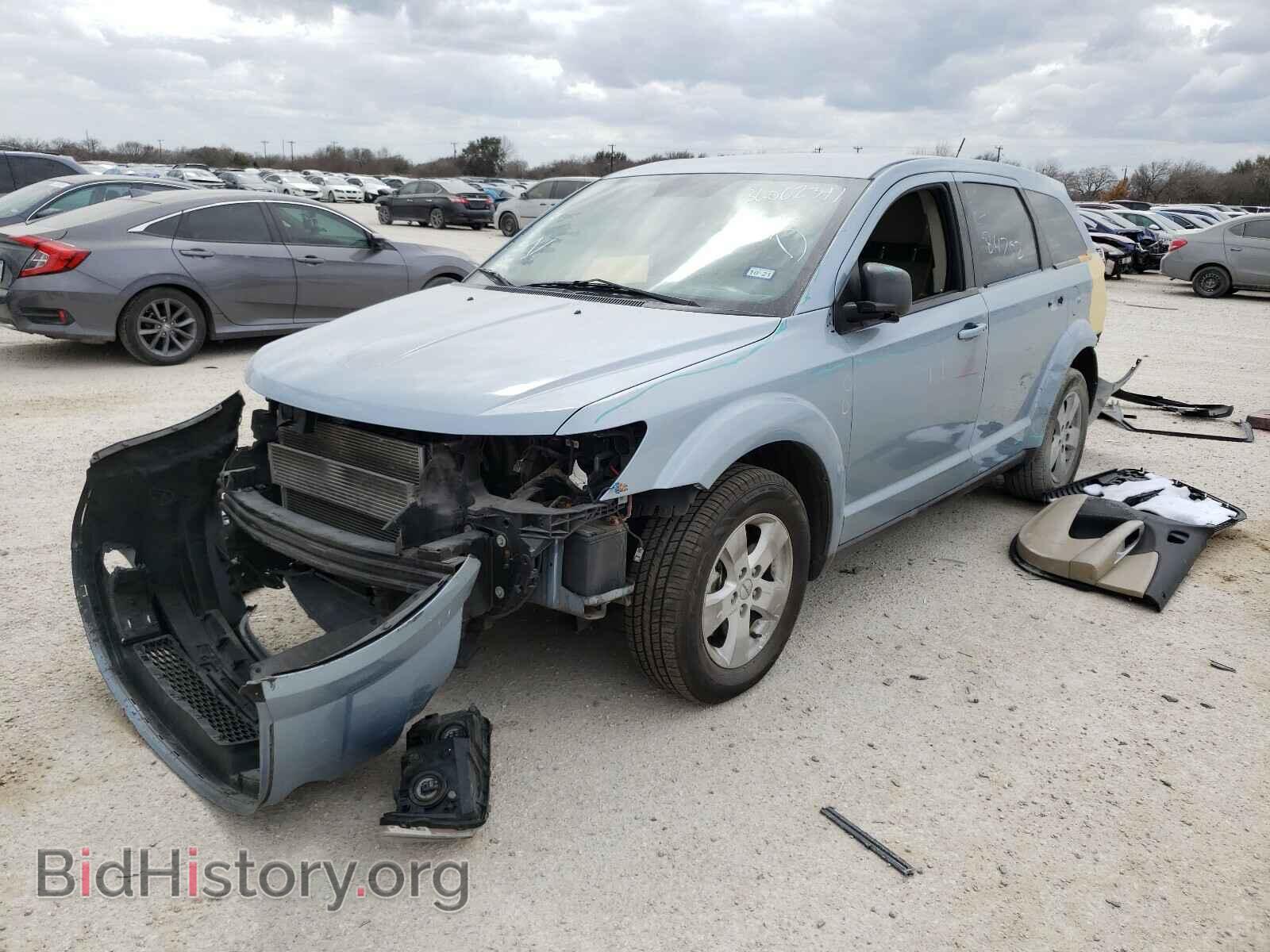 2013 DODGE JOURNEY - VIN: 3C4PDCAB3DT601514 - Фото 2
