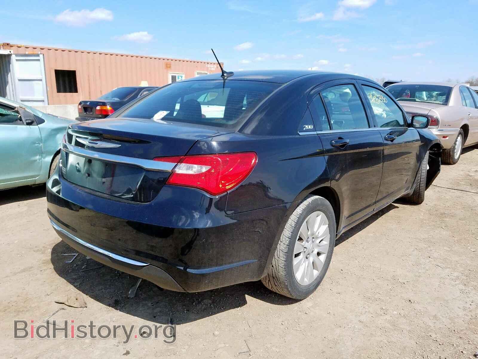 2012 CHRYSLER 200 - VIN: 1C3CCBAB4CN126986 - Фото 4