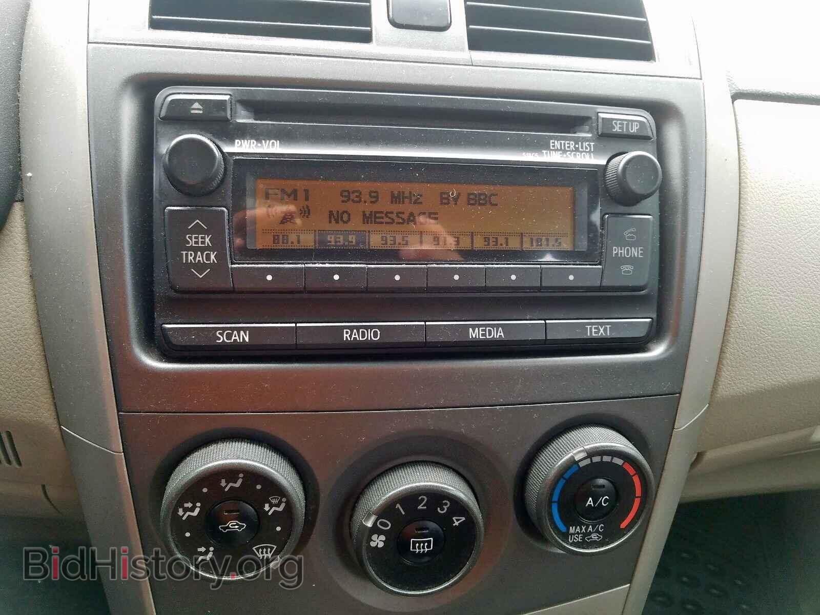 2012 TOYOTA COROLLA - VIN: 2T1BU4EEXCC839401 - Фото 9