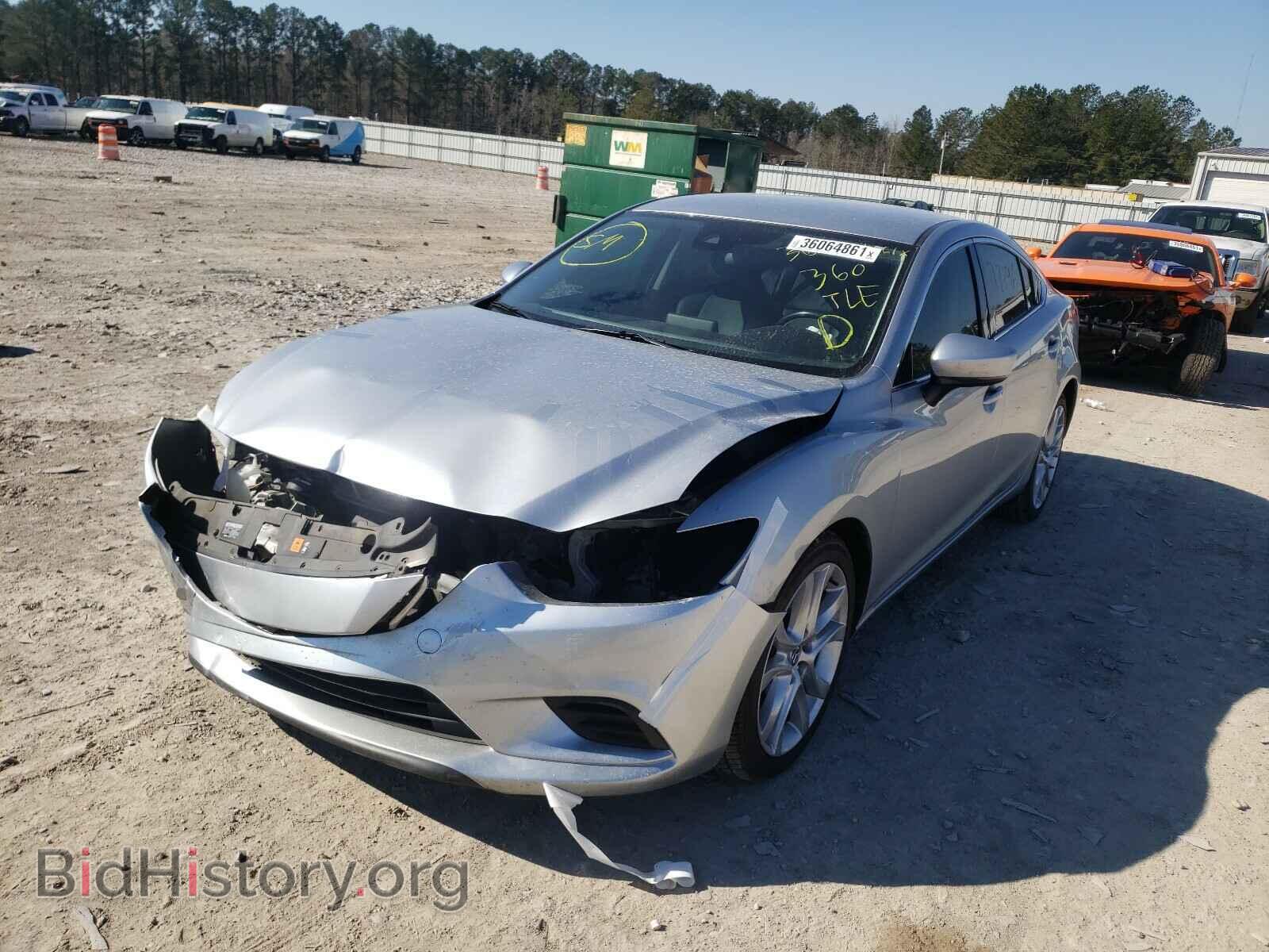 2017 MAZDA 6 - VIN: JM1GL1V59H1116917 - Фото 2