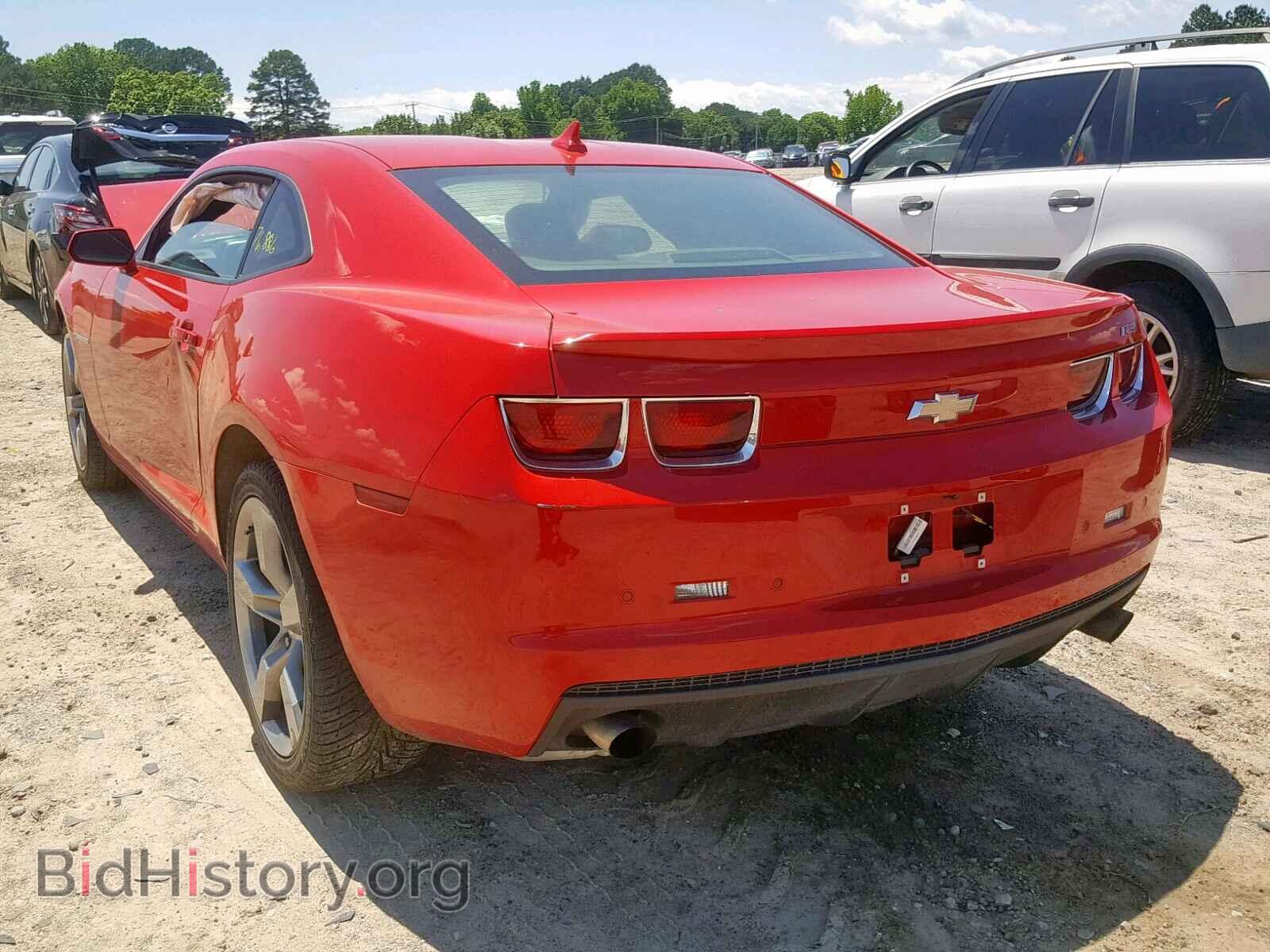2012 CHEVROLET CAMARO - VIN: 2G1FC1E36C9183529 - Фото 3