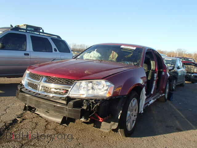 2014 DODGE AVENGER - VIN: 1C3CDZAB0EN175269 - Фото 2