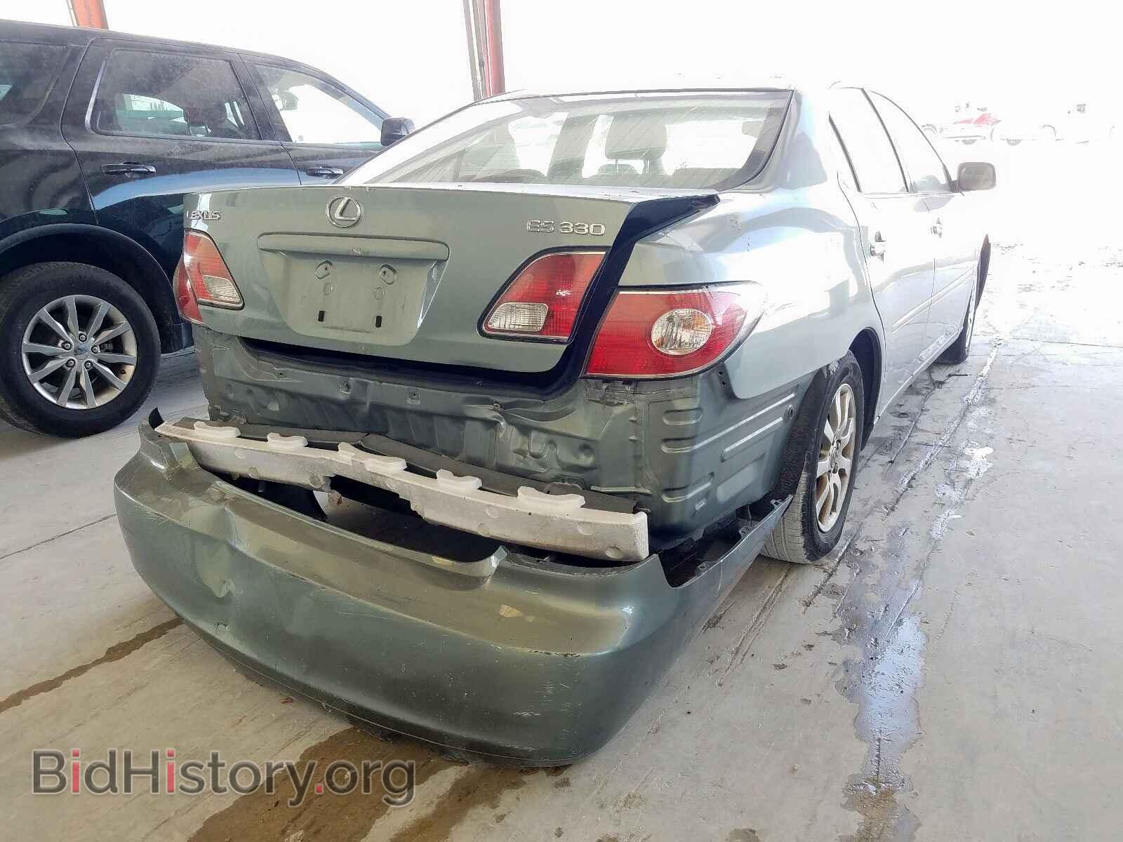 2004 LEXUS ES330 - VIN: JTHBA30G745021231 - Фото 4