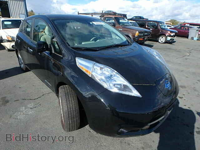 Photo 1N4AZ0CP6EC331454 - NISSAN LEAF 2014