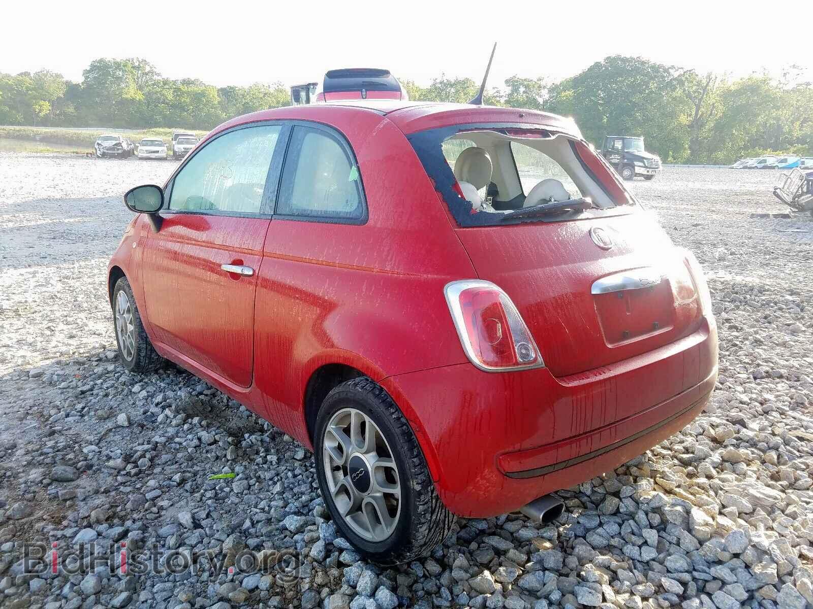 2015 FIAT 500 - VIN: 3C3CFFAR3FT615508 - Фото 3