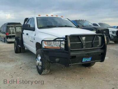 2006 Dodge RAM 3500 RAM 3500 Q, white — VIN 3D7MX48C56G188737, Copart
