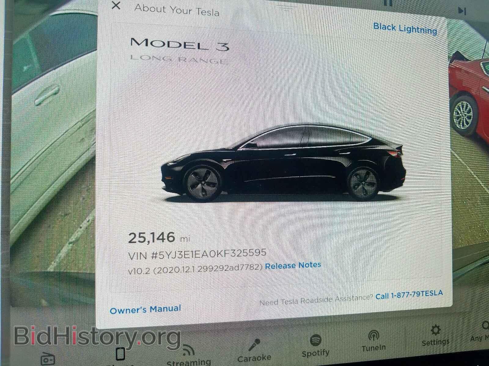 2019 TESLA MODEL 3 - VIN: 5YJ3E1EA0KF325595 - Photo 8