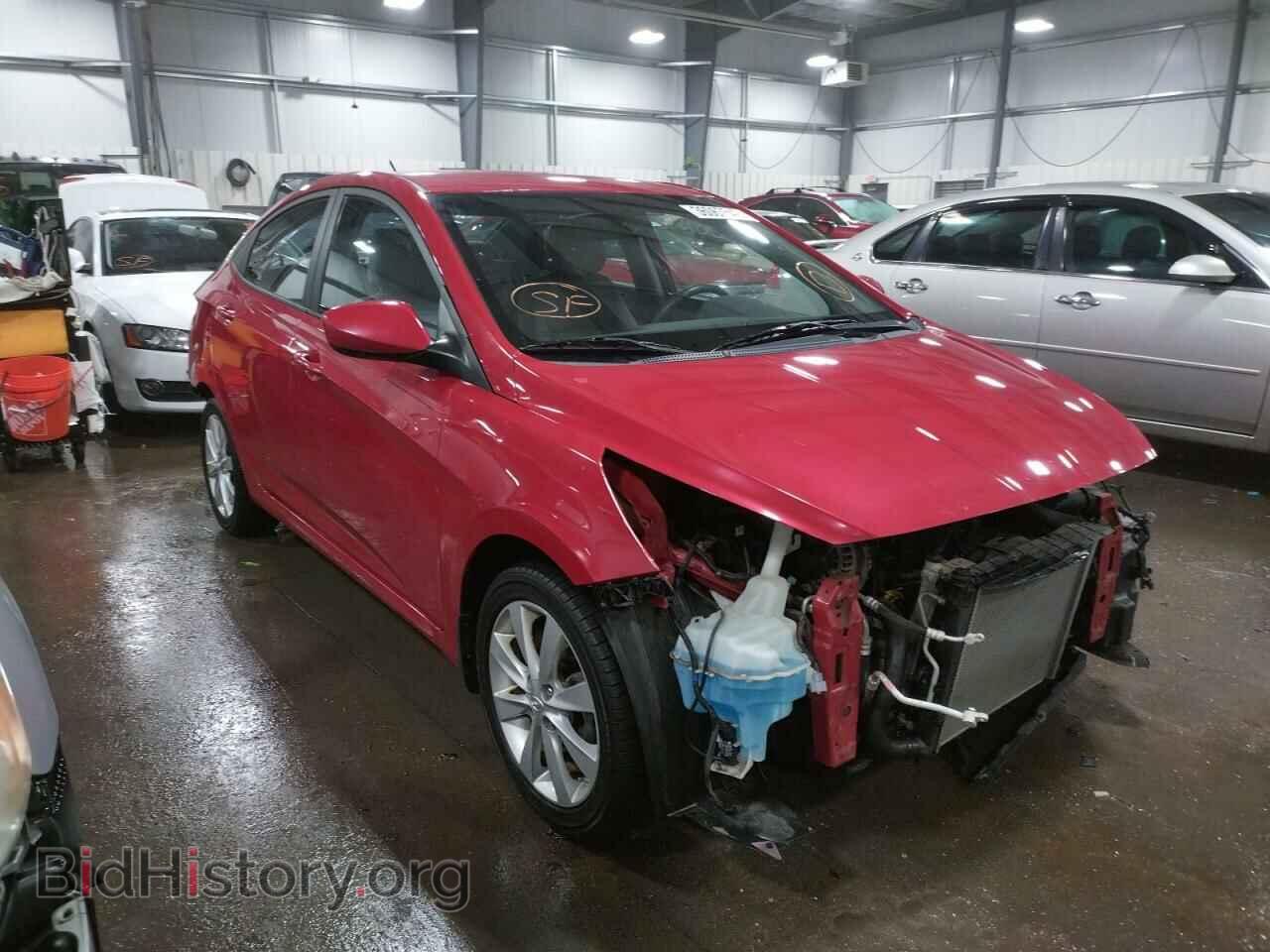 Фотография KMHCU4AE4DU420132 - HYUNDAI ACCENT 2013