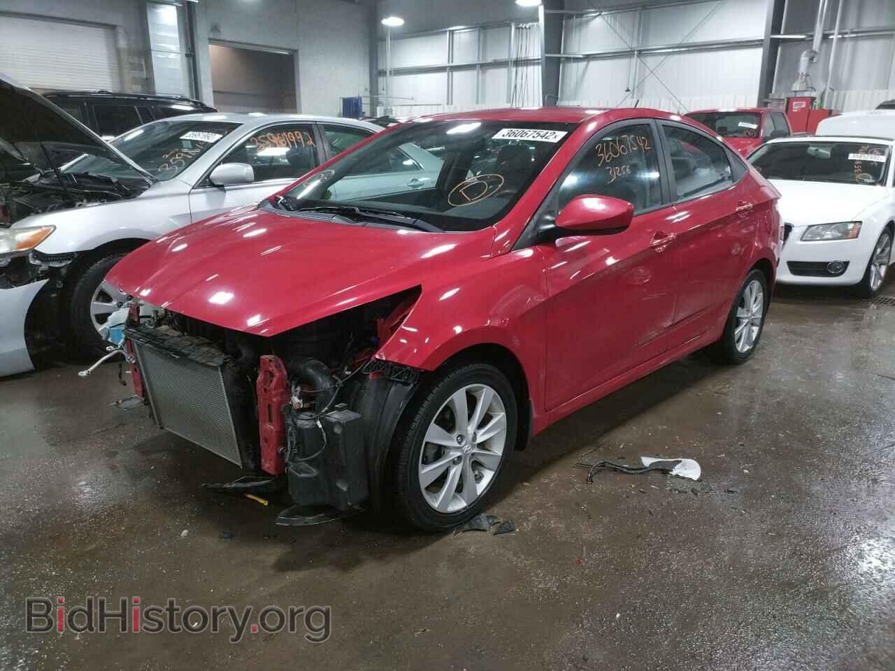 2013 HYUNDAI ACCENT - VIN: KMHCU4AE4DU420132 - Фото 2