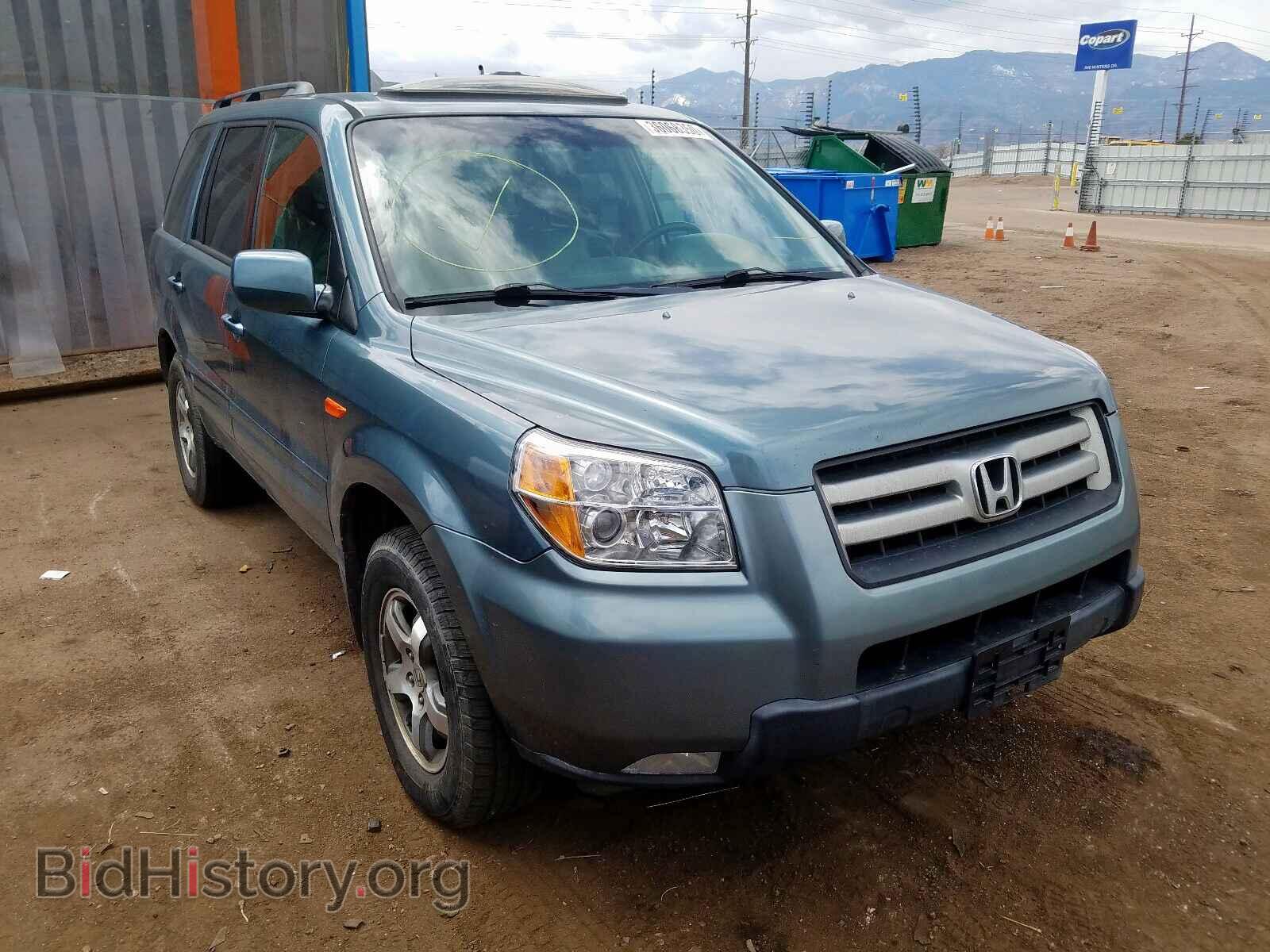 Фотография 2HKYF186X6H535896 - HONDA PILOT EX 2006